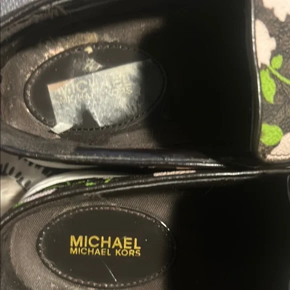 Michael Kors Floral Slip on Shoes - Picture 3 of 5